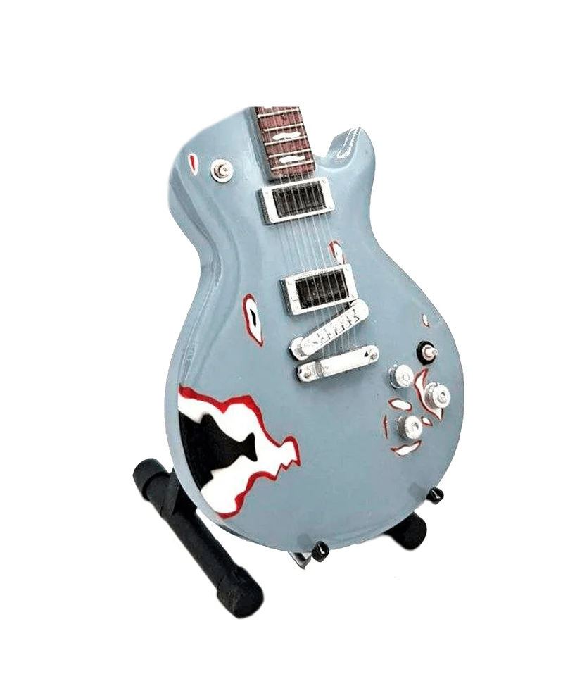 Music Legends - N9119 Mini Guitarra Artesanal de Colección (Años 80)
