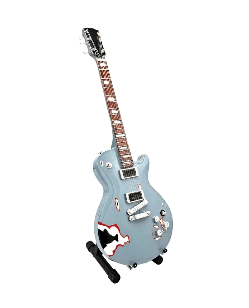 Music Legends - N9119 Mini Guitarra Artesanal de Colección (Años 80)