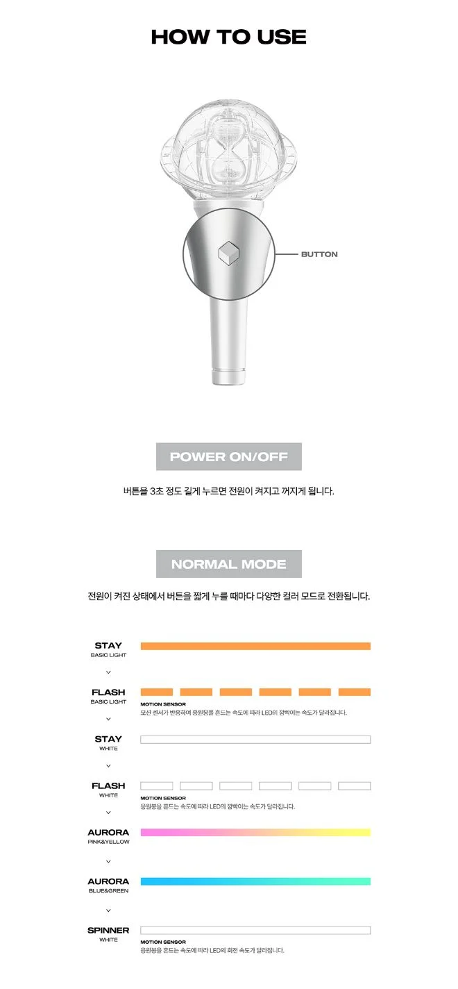 ATEEZ - LIGHT STICK OFICIAL VER.3