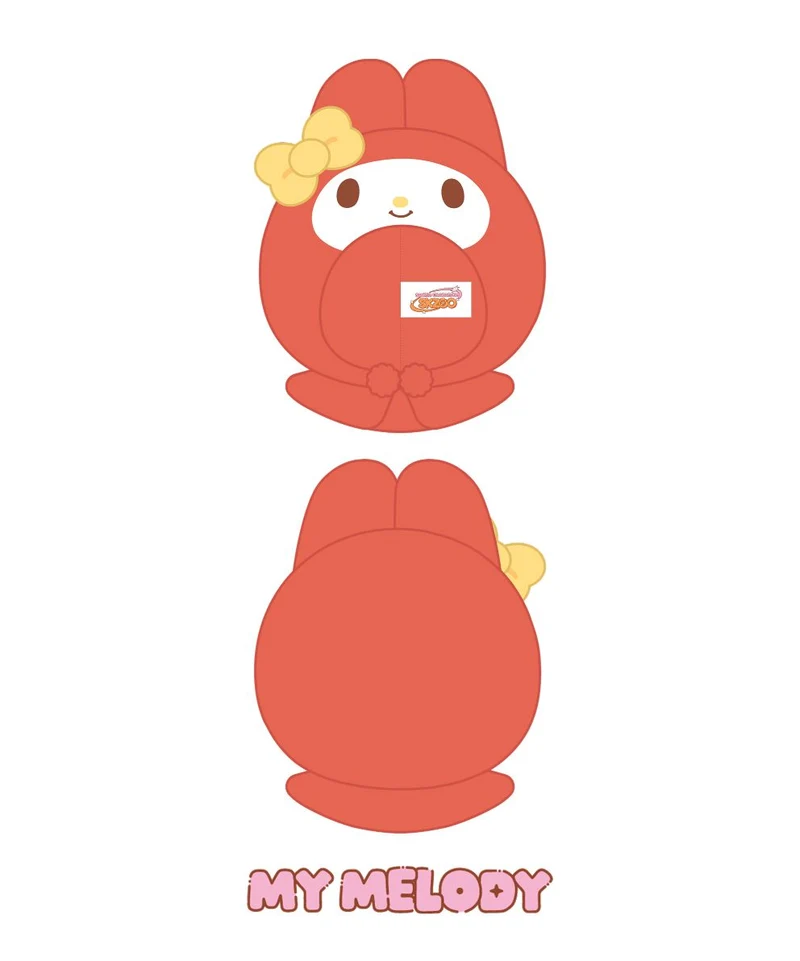 STRAY KIDS - 10CM SKZOO PLUSH OUTFIT (SANRIO CHARACTERS VER.) (SKZOO X SANRIO CHARACTERS MD)