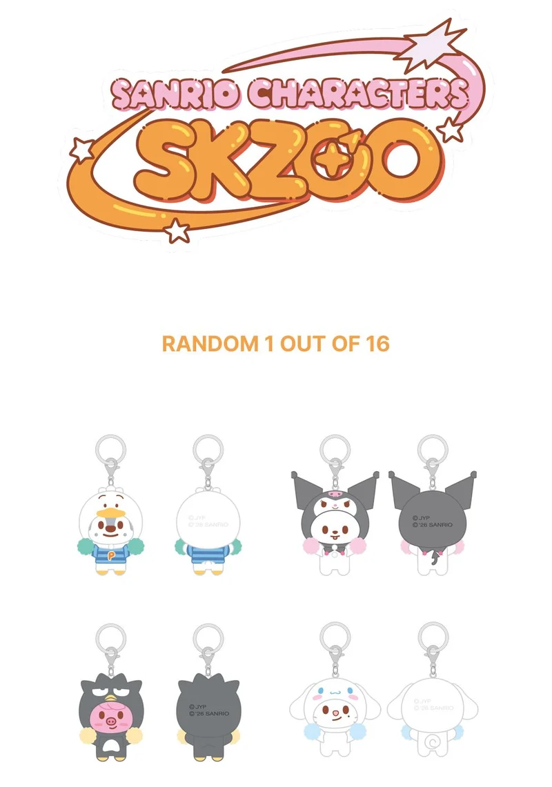 STRAY KIDS - SKZOO X SANRIO CHARACTERS MD 3