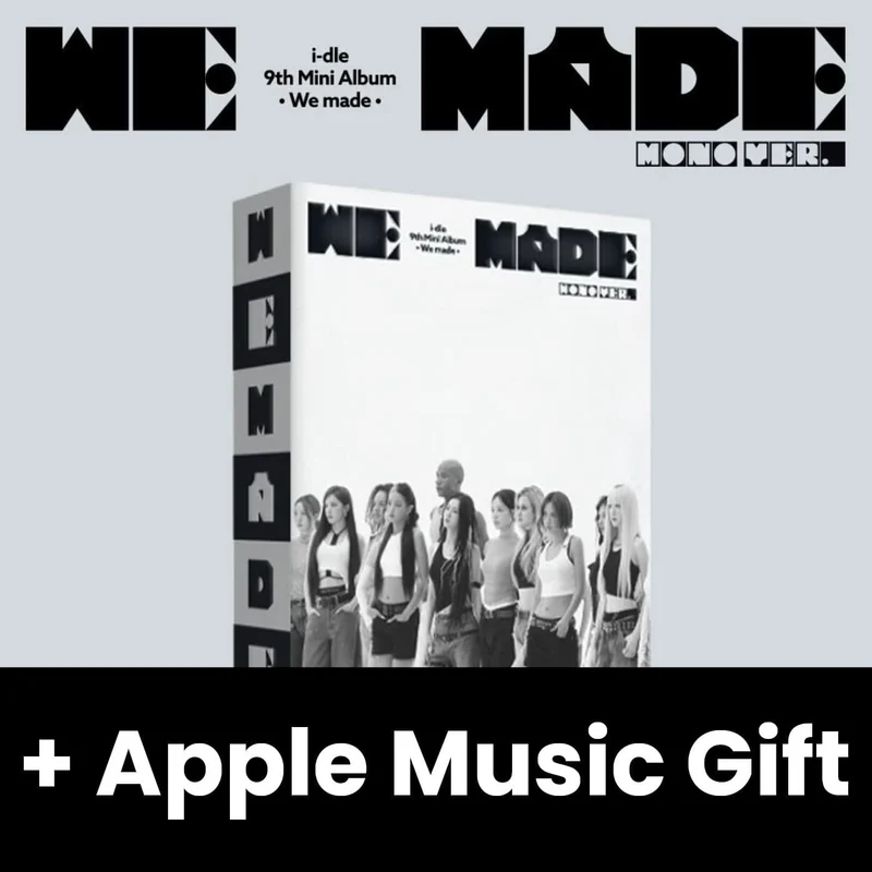 I-DLE - WE MADE + Apple Music Gift