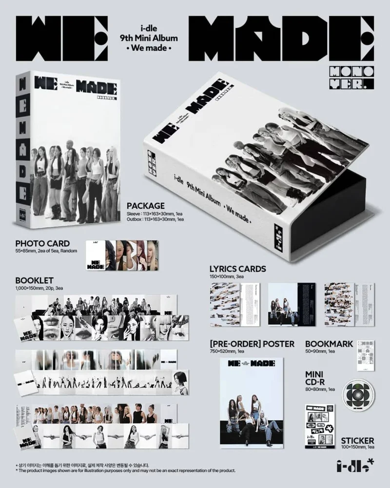 I-DLE - WE MADE + Apple Music Gift