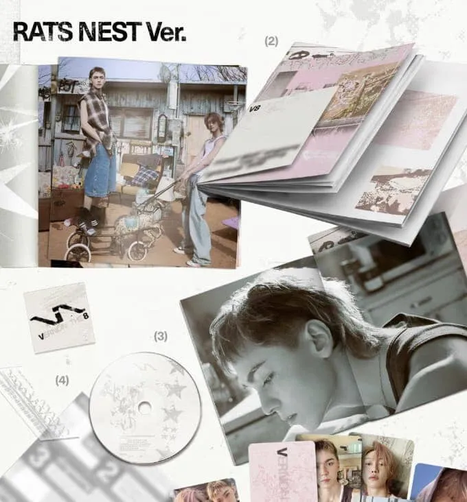 V8 (SEVENTEEN) - V8 (STANDARD VER.) SET + FAN PARTY Weverse Gift