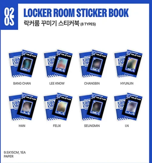 Stray Kids MD [KARMA] (LOCKER ROOM STICKER BOOK)