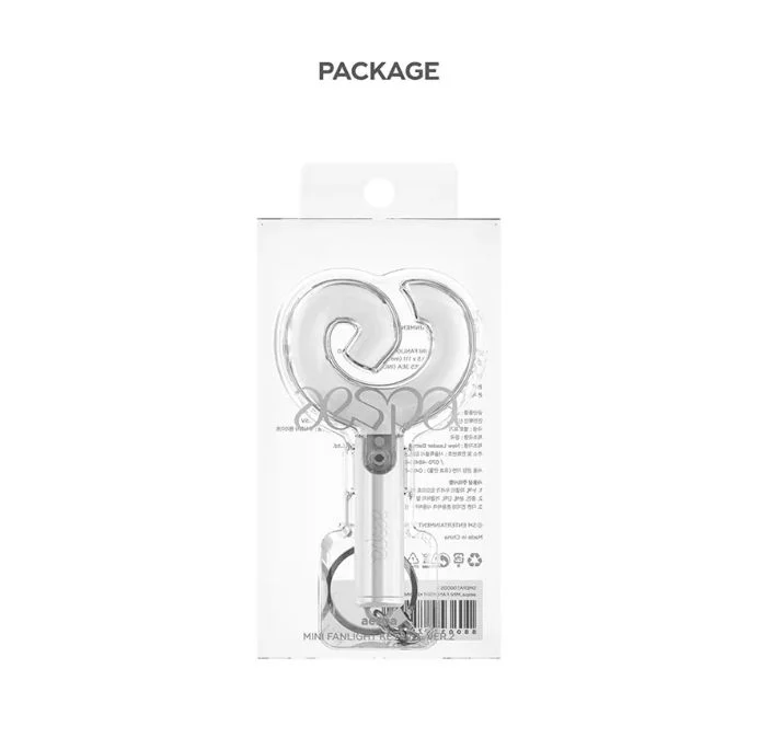 AESPA - OFFICIAL MINI FANLIGHT KEYRING VER.2