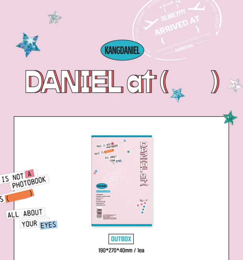KANG DANIEL - DANIEL AT ( ) (PHOTOBOOK)