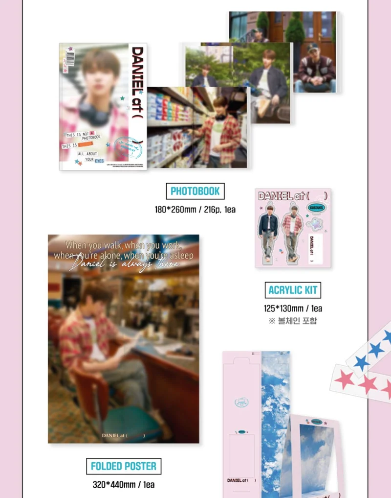 KANG DANIEL - DANIEL AT ( ) (PHOTOBOOK)
