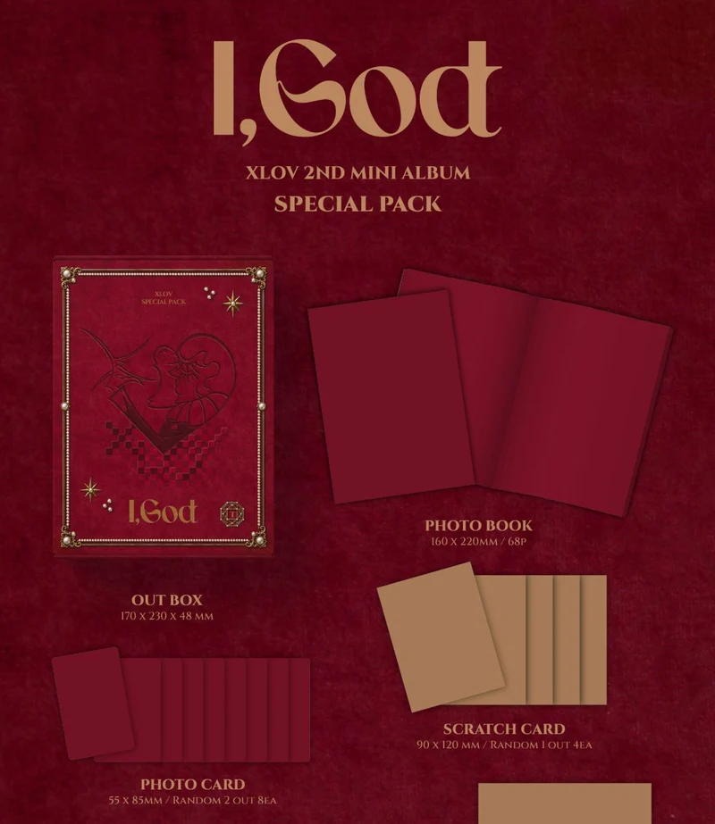 XLOV - I,GOD (SPECIAL PACK VER.)