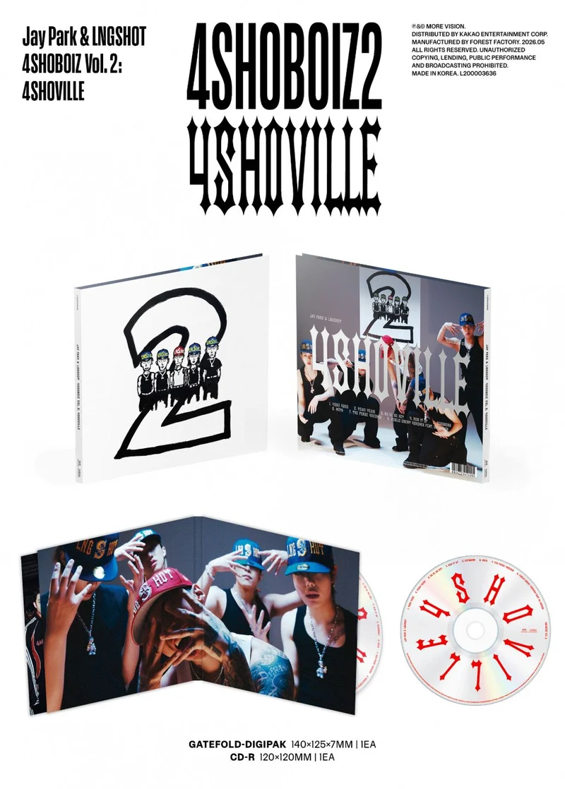 JAY PARK & LNGSHOT - 4SHOBOIZ VOL. 2: 4SHOVILLE