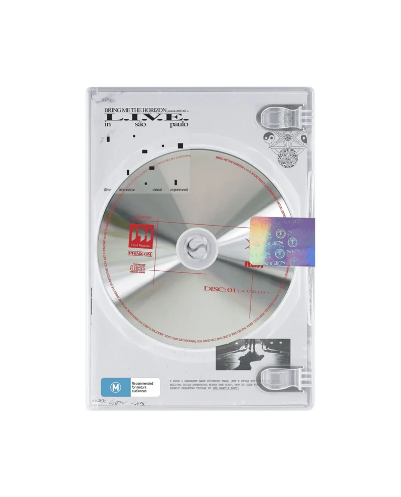 Bring me the Horizon - 2CD+ DVD "L.I.V.E. in Sao Paulo (Live Inmersive Virtual Experiment"