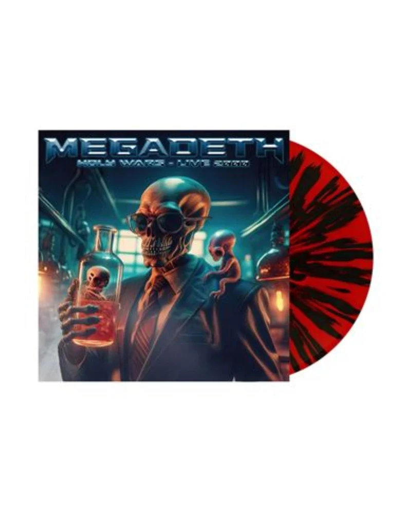Megadeth - LP Vinilo Rojo y negro "Holy Wars- Live 2000"