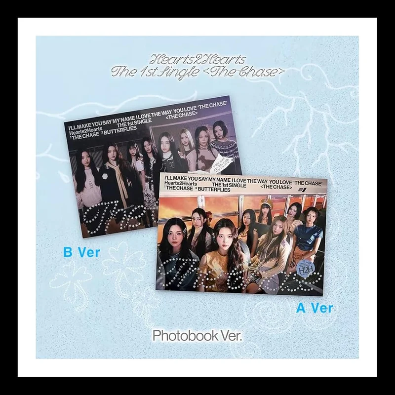 Hearts2Hearts 1st Single Album [The Chase] (Photobook Ver.)
