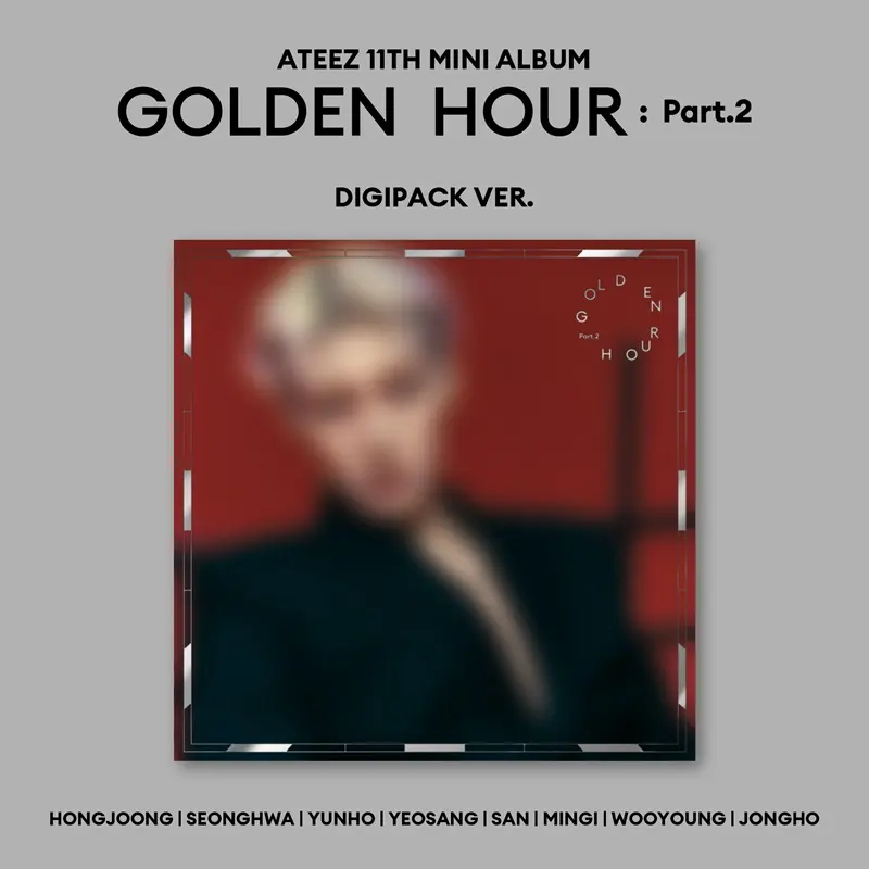 ATEEZ 11th Mini Album [GOLDEN HOUR : Part.2] (Digipack Ver.)