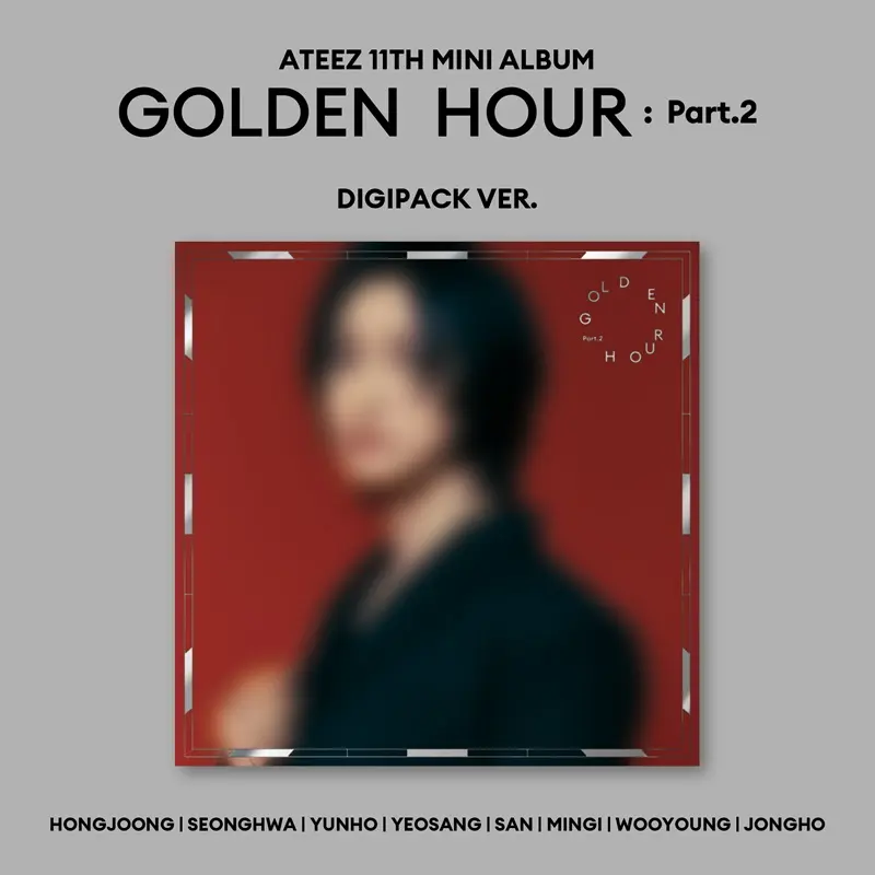 ATEEZ 11th Mini Album [GOLDEN HOUR : Part.2] (Digipack Ver.)