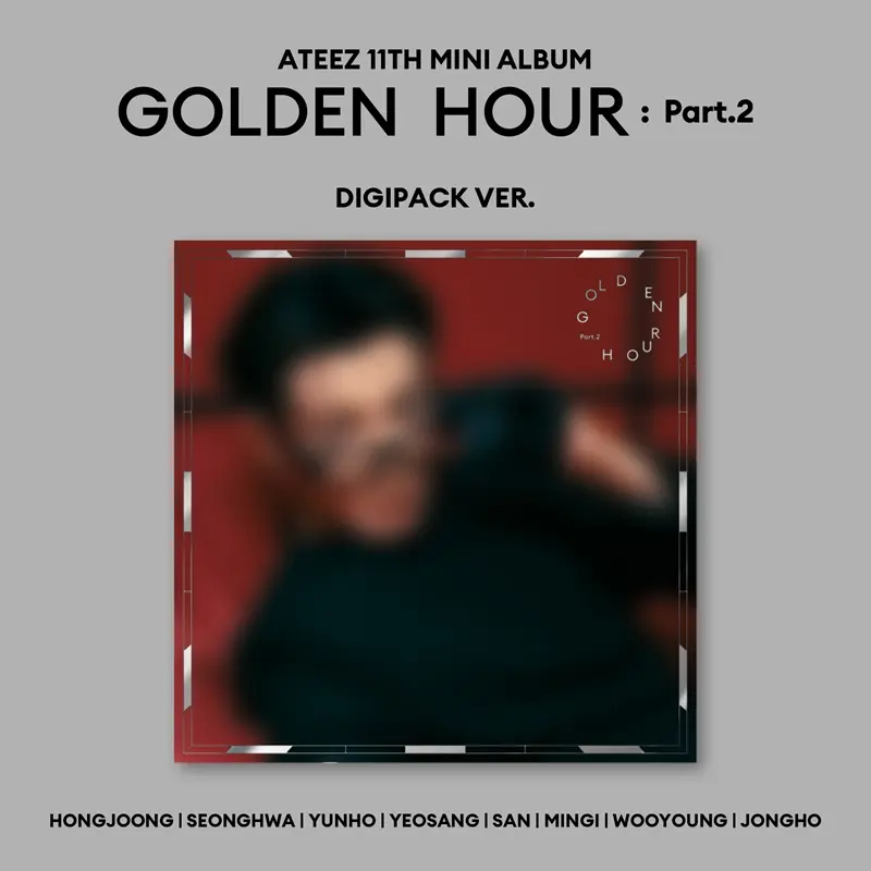 ATEEZ 11th Mini Album [GOLDEN HOUR : Part.2] (Digipack Ver.)