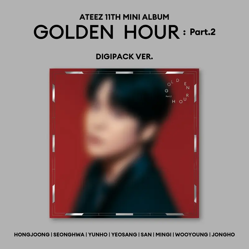ATEEZ 11th Mini Album [GOLDEN HOUR : Part.2] (Digipack Ver.)