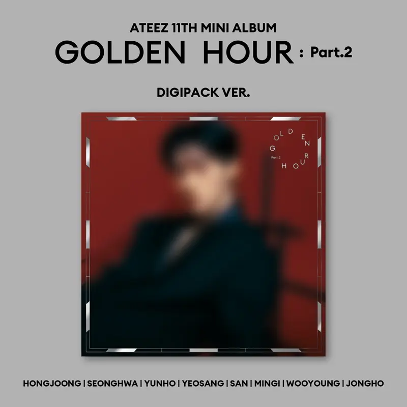 ATEEZ 11th Mini Album [GOLDEN HOUR : Part.2] (Digipack Ver.)