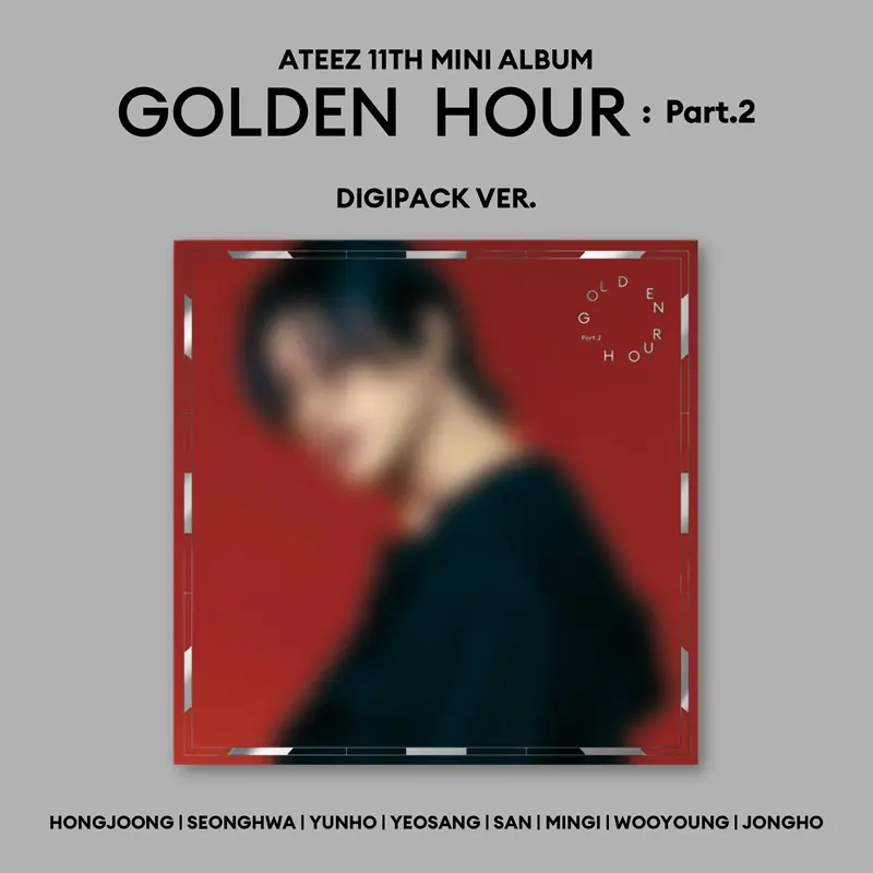 ATEEZ 11th Mini Album [GOLDEN HOUR : Part.2] (Digipack Ver.)