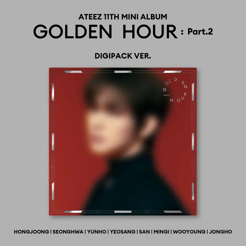 ATEEZ 11th Mini Album [GOLDEN HOUR : Part.2] (Digipack Ver.)