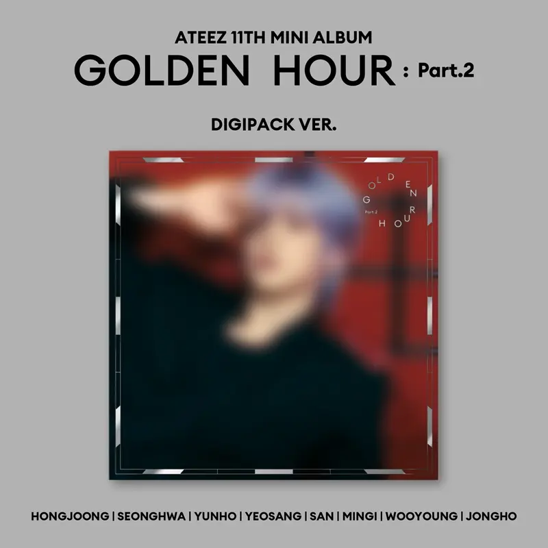 ATEEZ 11th Mini Album [GOLDEN HOUR : Part.2] (Digipack Ver.)