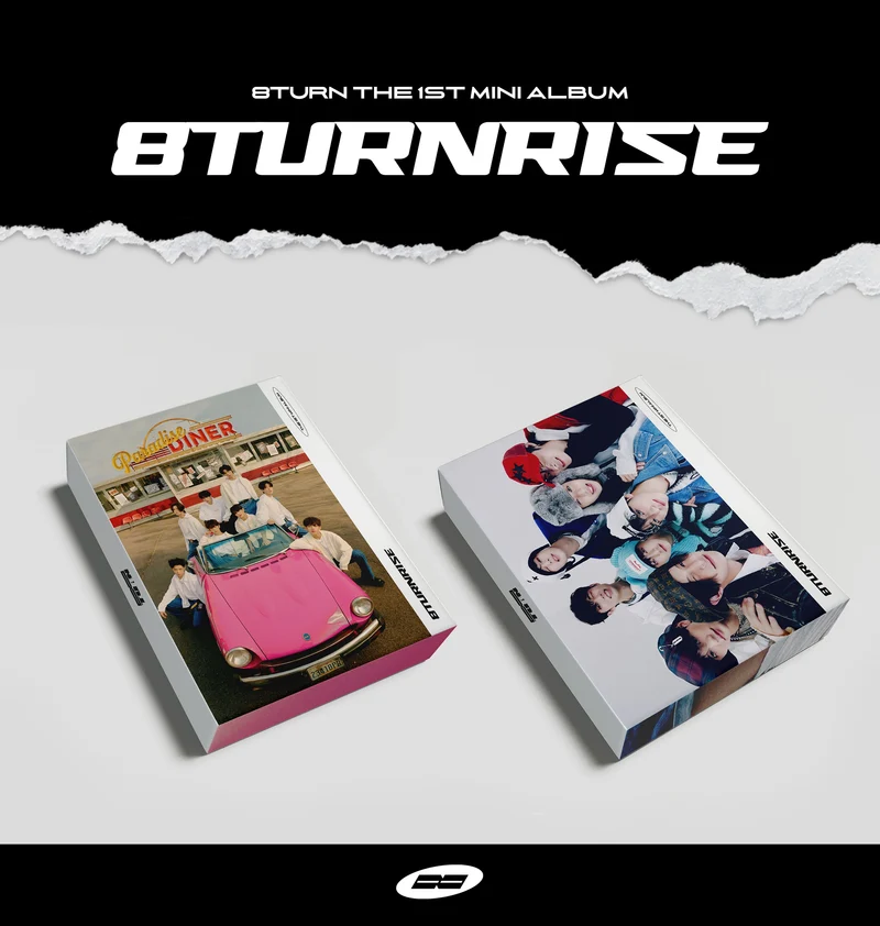 8TURN The 1st Mini Album [8TURNRISE] (TURN VER. / RISE VER.)