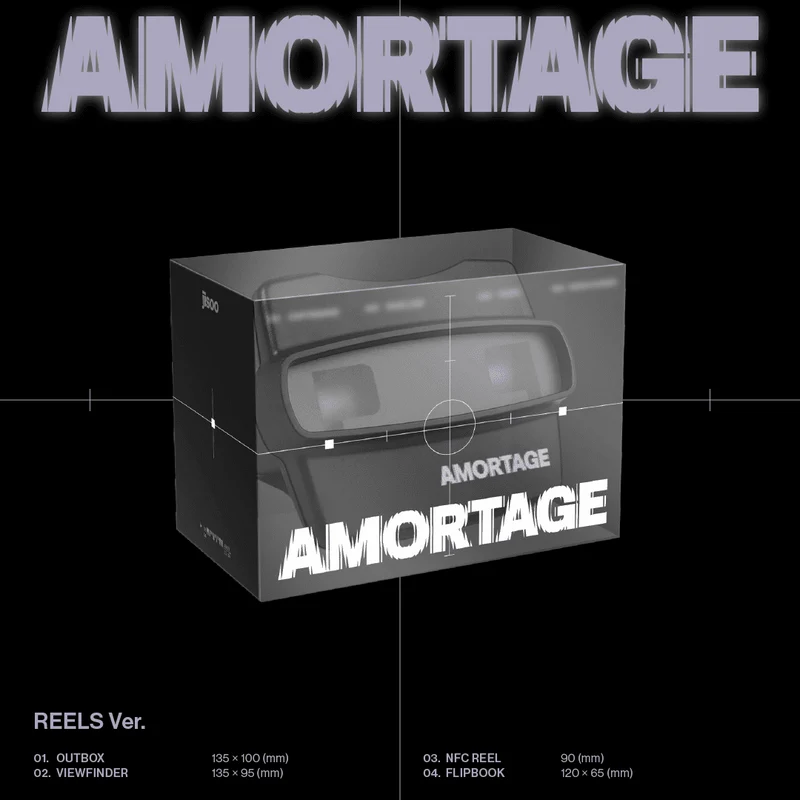 JISOO Mini Album [AMORTAGE] (REELS Ver.)