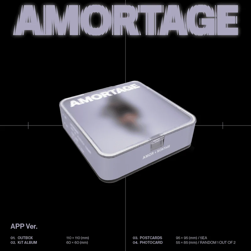 JISOO Mini Album [AMORTAGE] (APP Ver.)