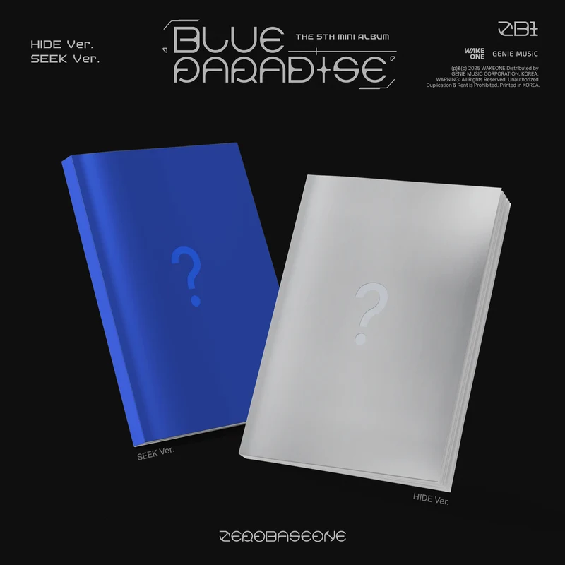 ZEROBASEONE - BLUE PARADISE Photobook (SEEK & HIDE ver.)