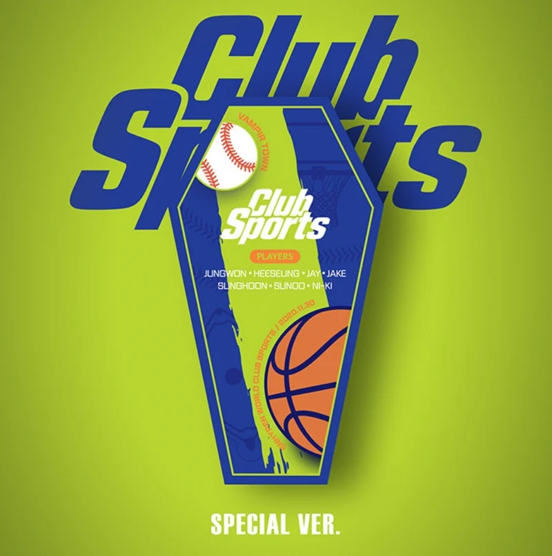 [ENHYPEN] World Coupon Card Collection (Club Sports Special ver.)