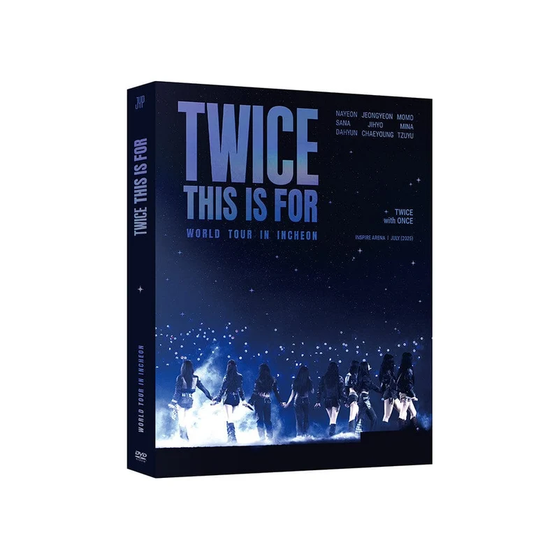 TWICE - 'THIS IS FOR' WORLD TOUR IN INCHEON (DVD & BLU-RAY) + Original Ticket