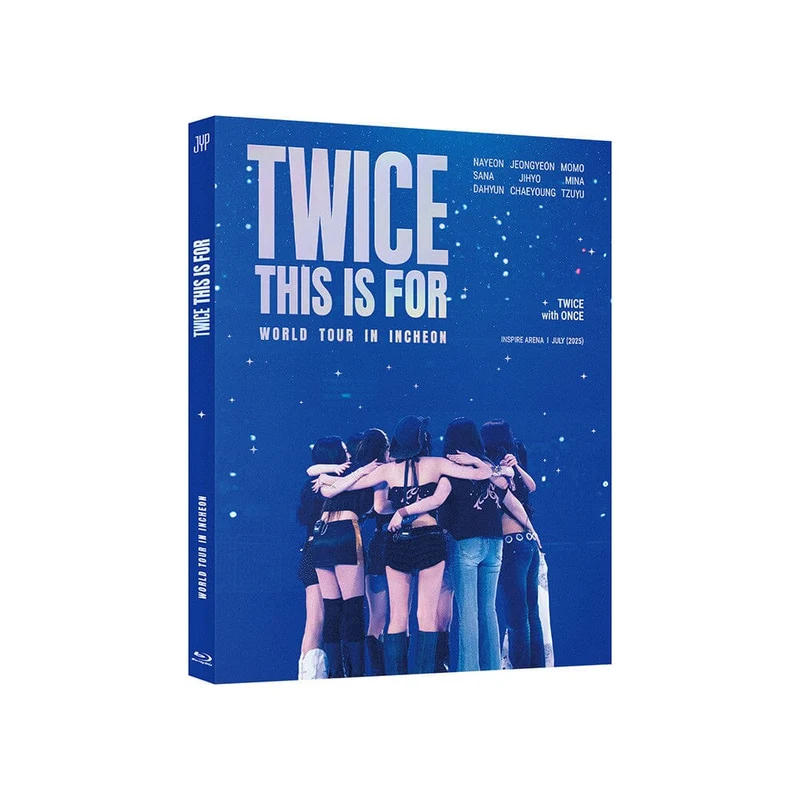TWICE - 'THIS IS FOR' WORLD TOUR IN INCHEON (DVD & BLU-RAY) + Original Ticket