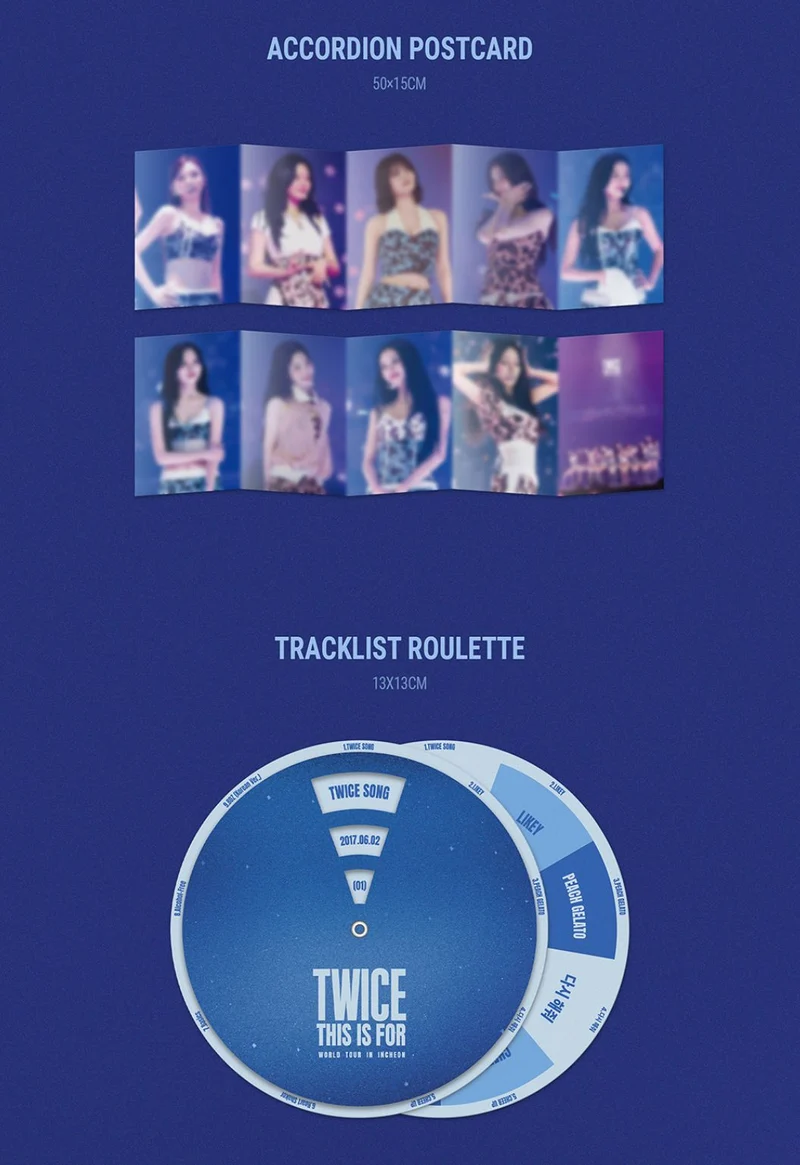 TWICE - 'THIS IS FOR' WORLD TOUR IN INCHEON (DVD & BLU-RAY) + Original Ticket
