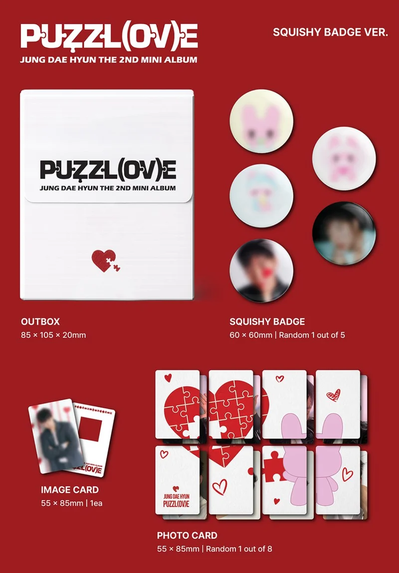 JUNG DAE HYUN (BANG&JUNG&YOO&MOON) - PUZZL(OV)E