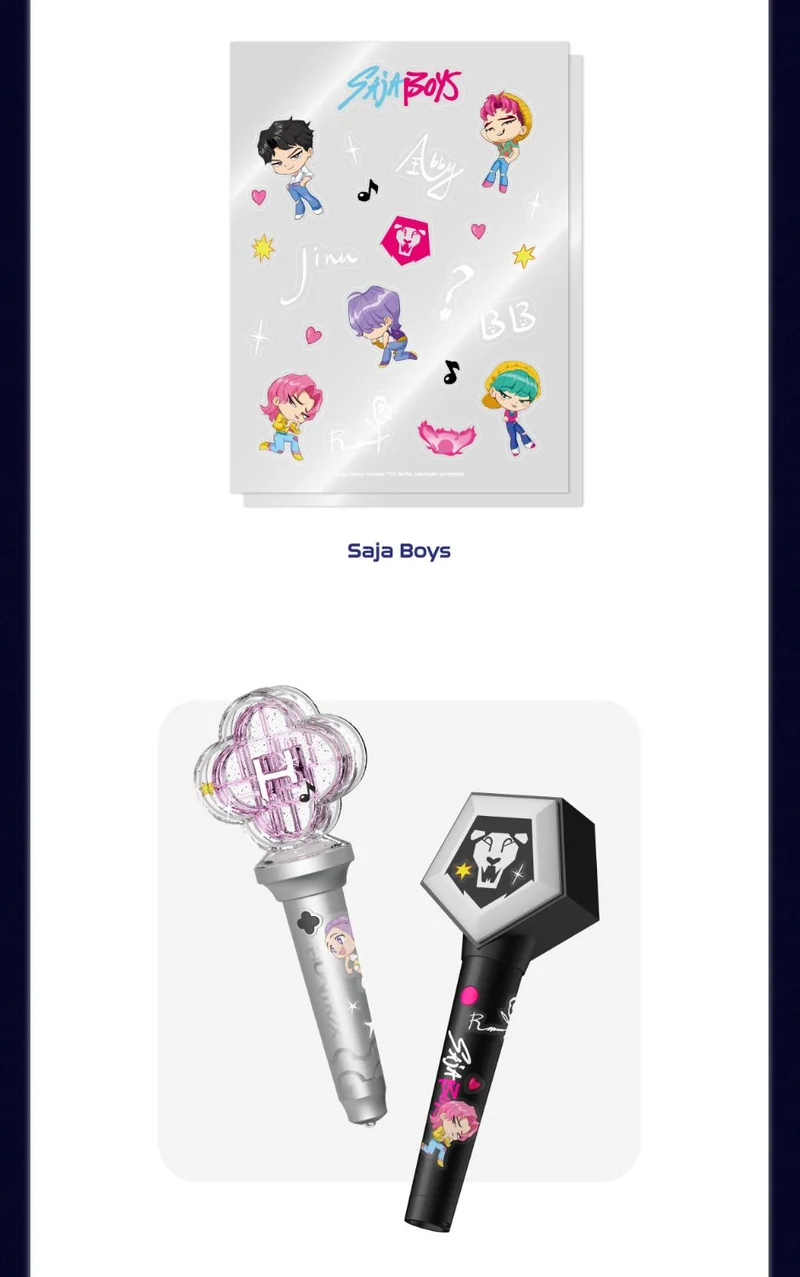 KPOP DEMON HUNTERS - OFFICIAL LIGHT STICK MD