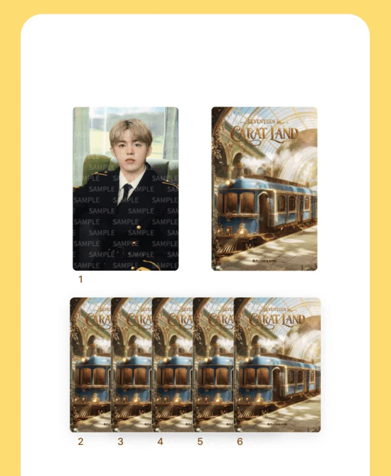 SEVENTEEN - TRADING CARD SET (2026 SVT 10TH FAN MEETING 'SEVENTEEN in CARAT LAND')