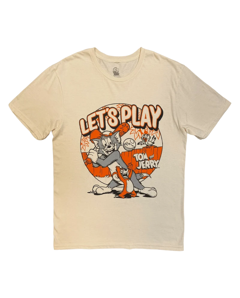 Tom & Jerry - Camiseta "Let's Play" Unisex