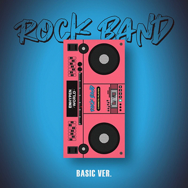 ENHYPEN - ENHYPEN WORLD COUPON CARD COLLECTION (ROCK BAND BASIC ver.)