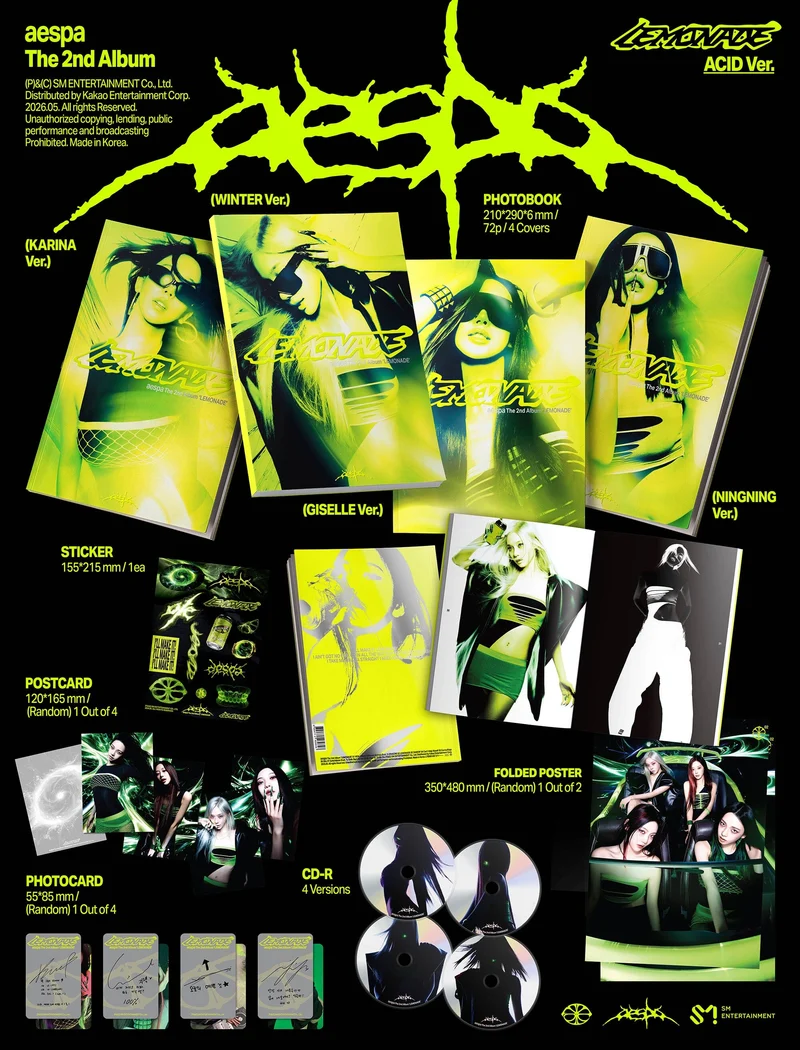 AESPA - LEMONADE (MEMBER VER.)
