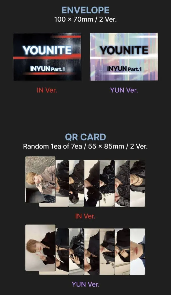 YOUNITE - INYUN PART.1 (POCA ALBUM)