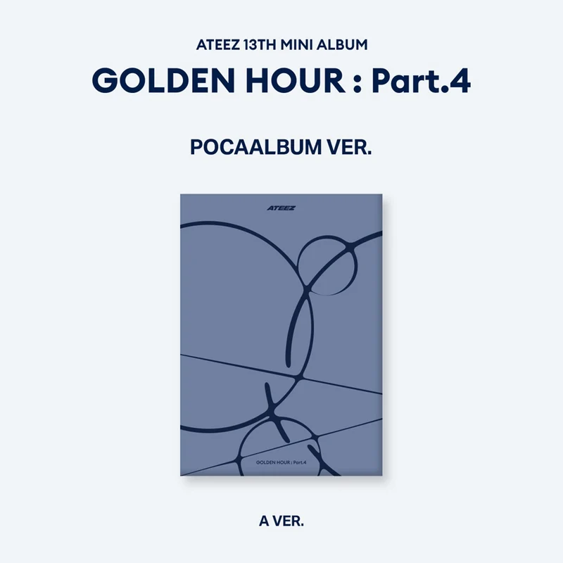 ATEEZ - GOLDEN HOUR : Part.4 (POCAALBUM ver.) (Discounted Sealed Album)