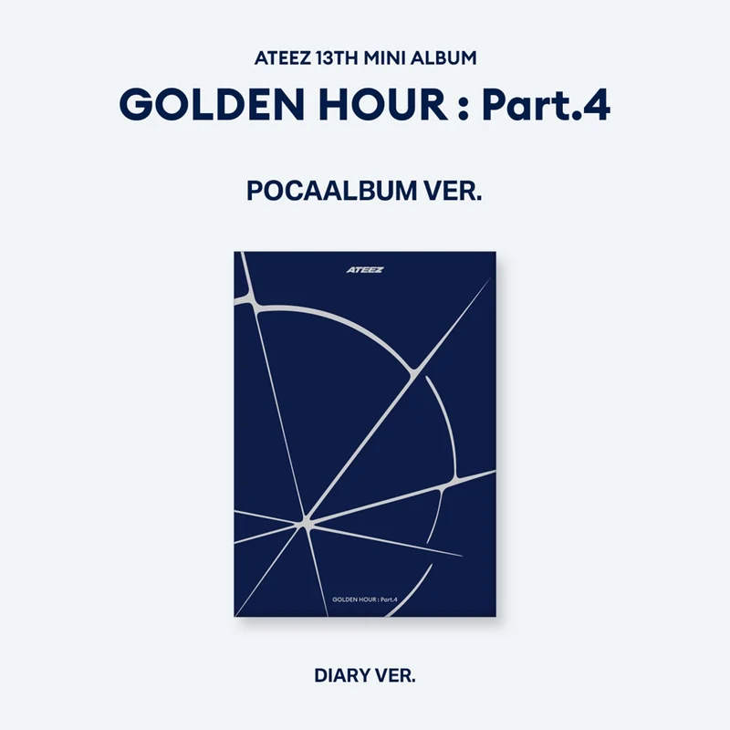 ATEEZ - GOLDEN HOUR : Part.4 (POCAALBUM ver.) (Discounted Sealed Album)