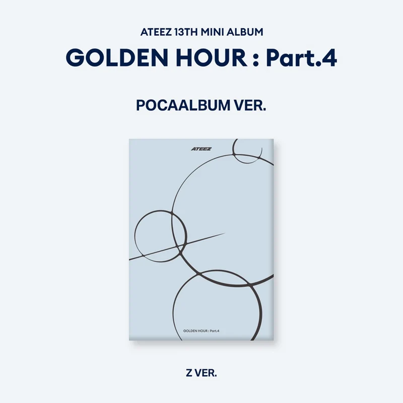 ATEEZ - GOLDEN HOUR : Part.4 (POCAALBUM ver.) (Discounted Sealed Album)