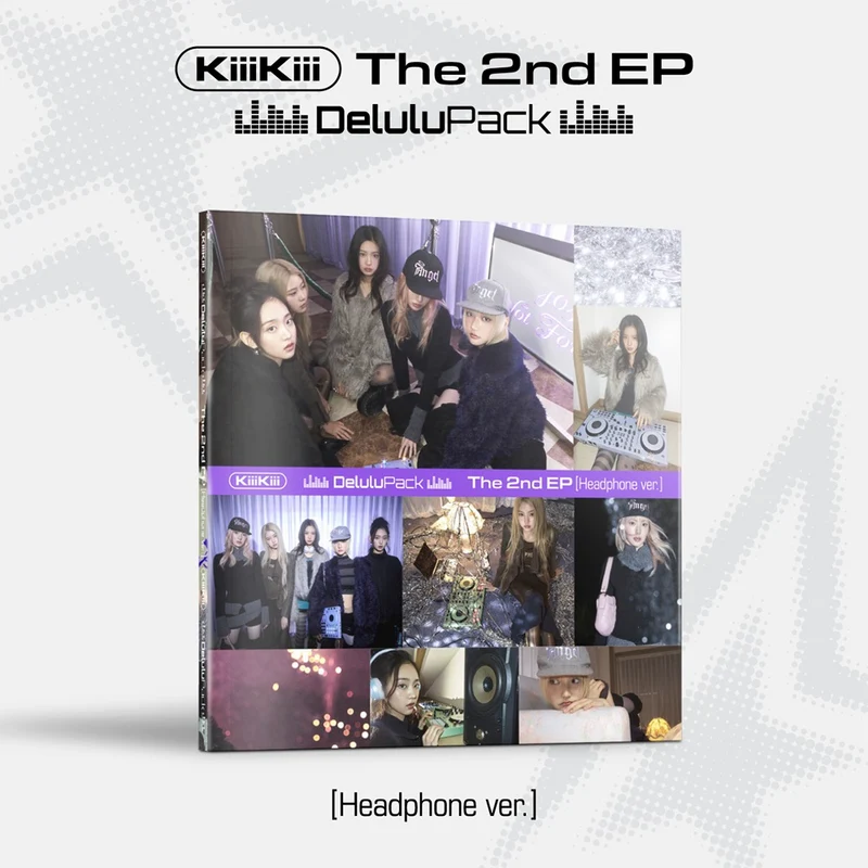 KiiiKiii - Delulu Pack (Headphone. ver) (Discounted Sealed Album)