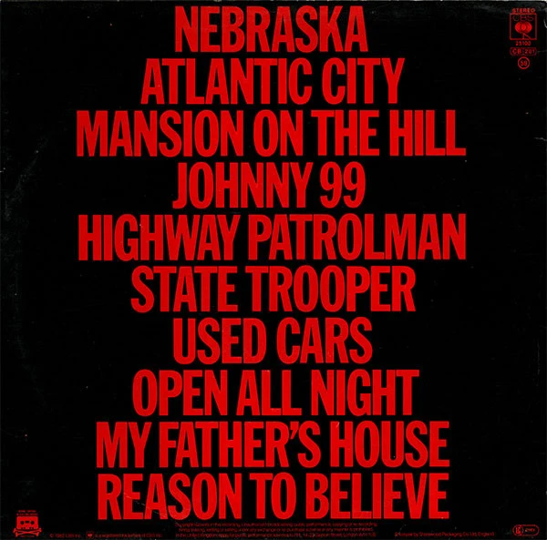 Bruce Springsteen | Nebraska