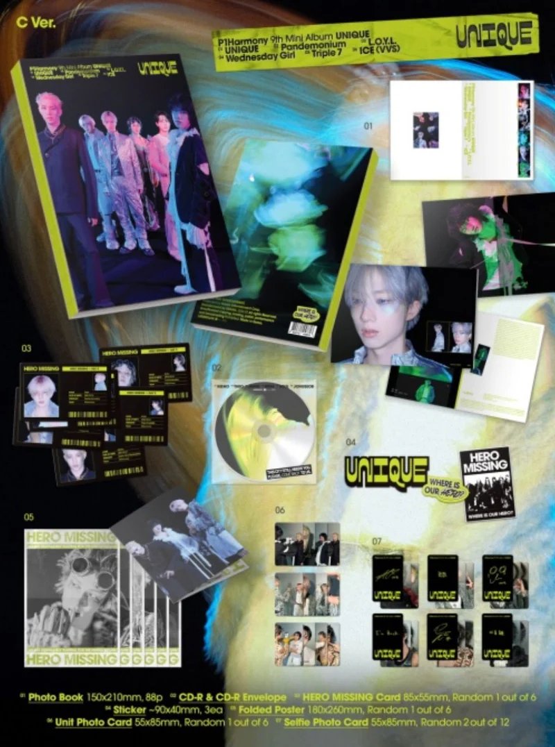 P1HARMONY - UNIQUE (PHOTO BOOK VER.)