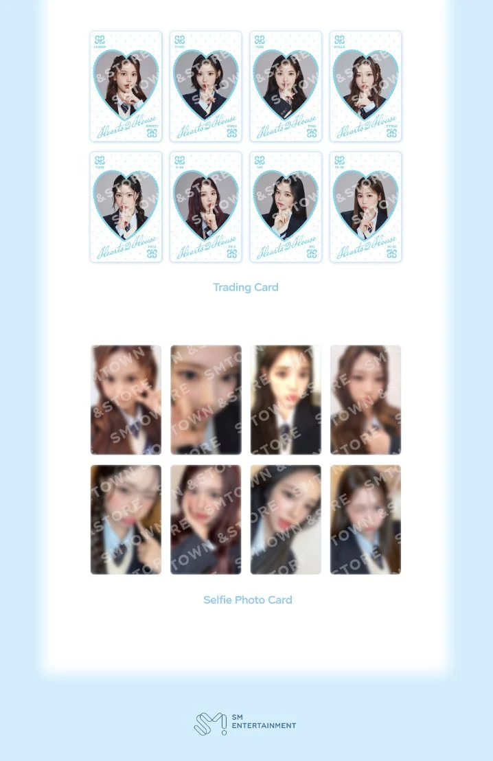 HEARTS2HEARTS - RANDOM TRADING CARD (HEARTS 2 HOUSE)