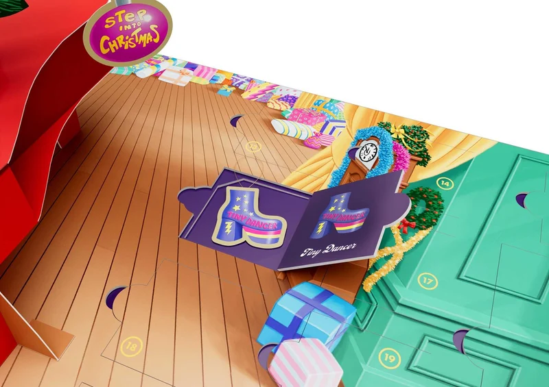 Elton John: Step Into Christmas! Pop-Up Advent Calendar