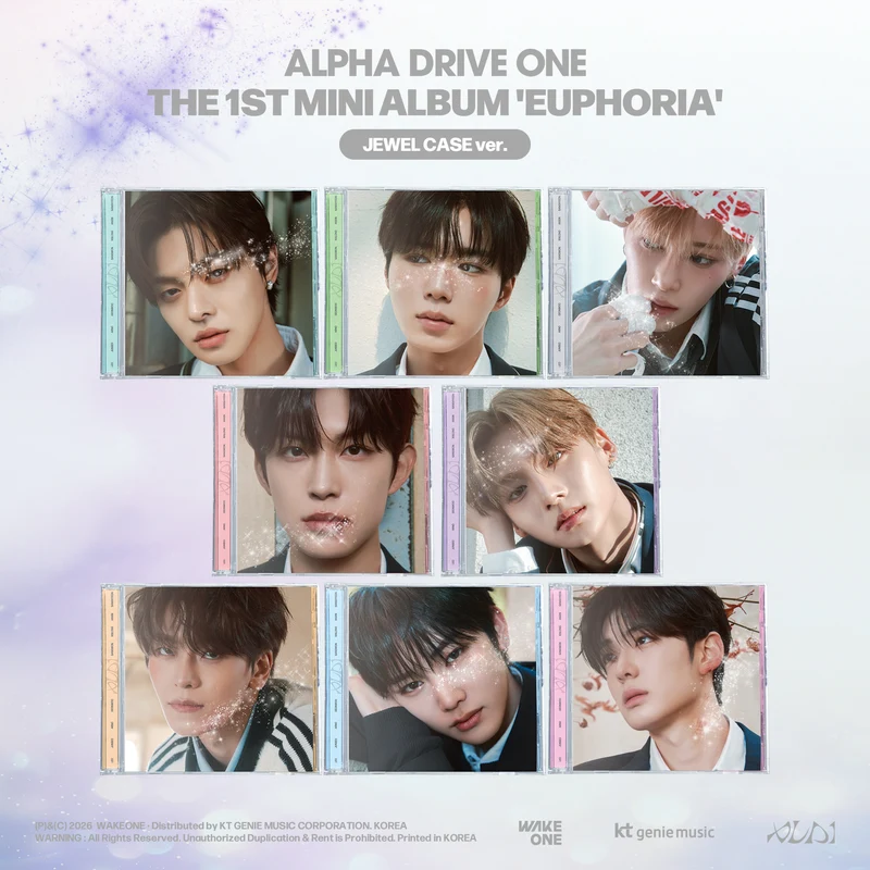ALPHA DRIVE ONE - EUPHORIA (JEWEL CASE ver.) (Discounted Sealed Album)