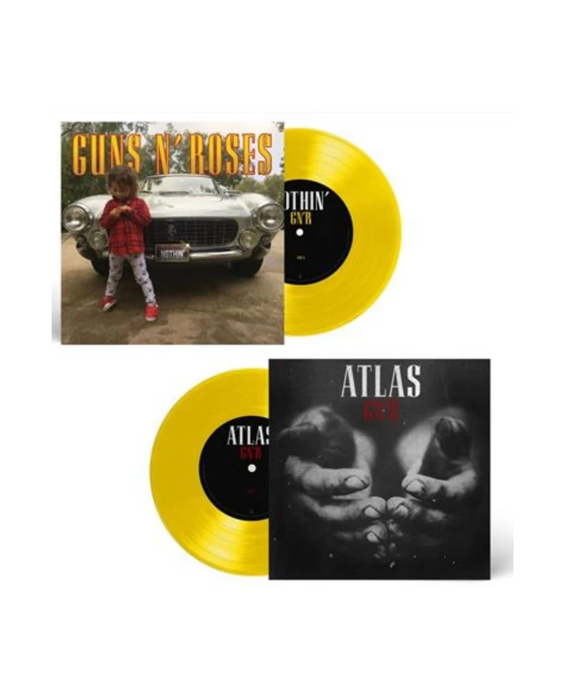 Guns N´Roses - LP Vinilo 7´´ Amarillo Canario "Nothing´/ Atlas"